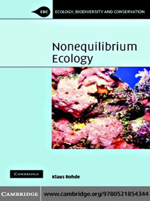 cover image of Nonequilibrium Ecology